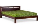 Дерев'яне двоспальне ліжко Л-210 з дерева сосни