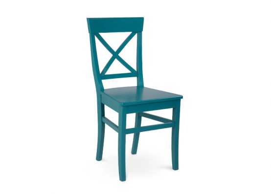 Дерев'яний стілець ГЕНРІ бірюзового кольору