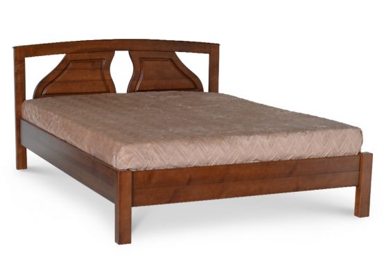 Дерев'яне ліжко Поліна із дерева вільхи
